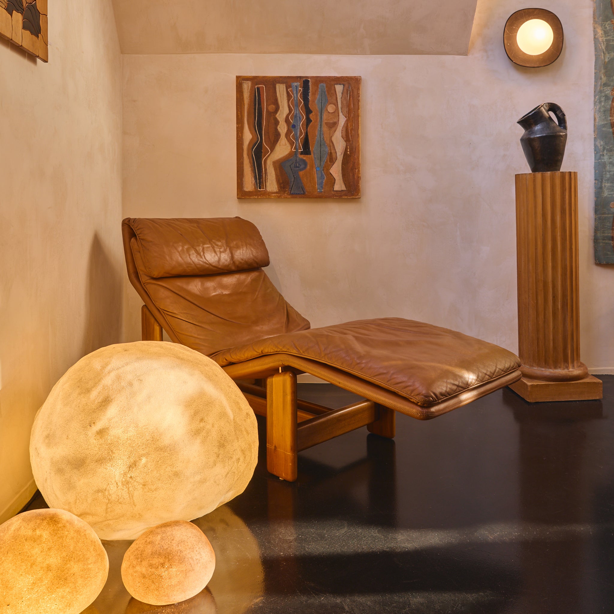 Large French 'Dora' Rock Lamp by André Cazenave for Singleton, 1969