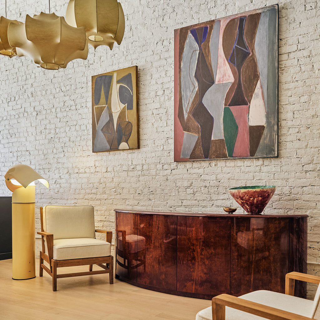 Gae Aulenti Pileo Floor Lamp for Artemide | South Loop Loft