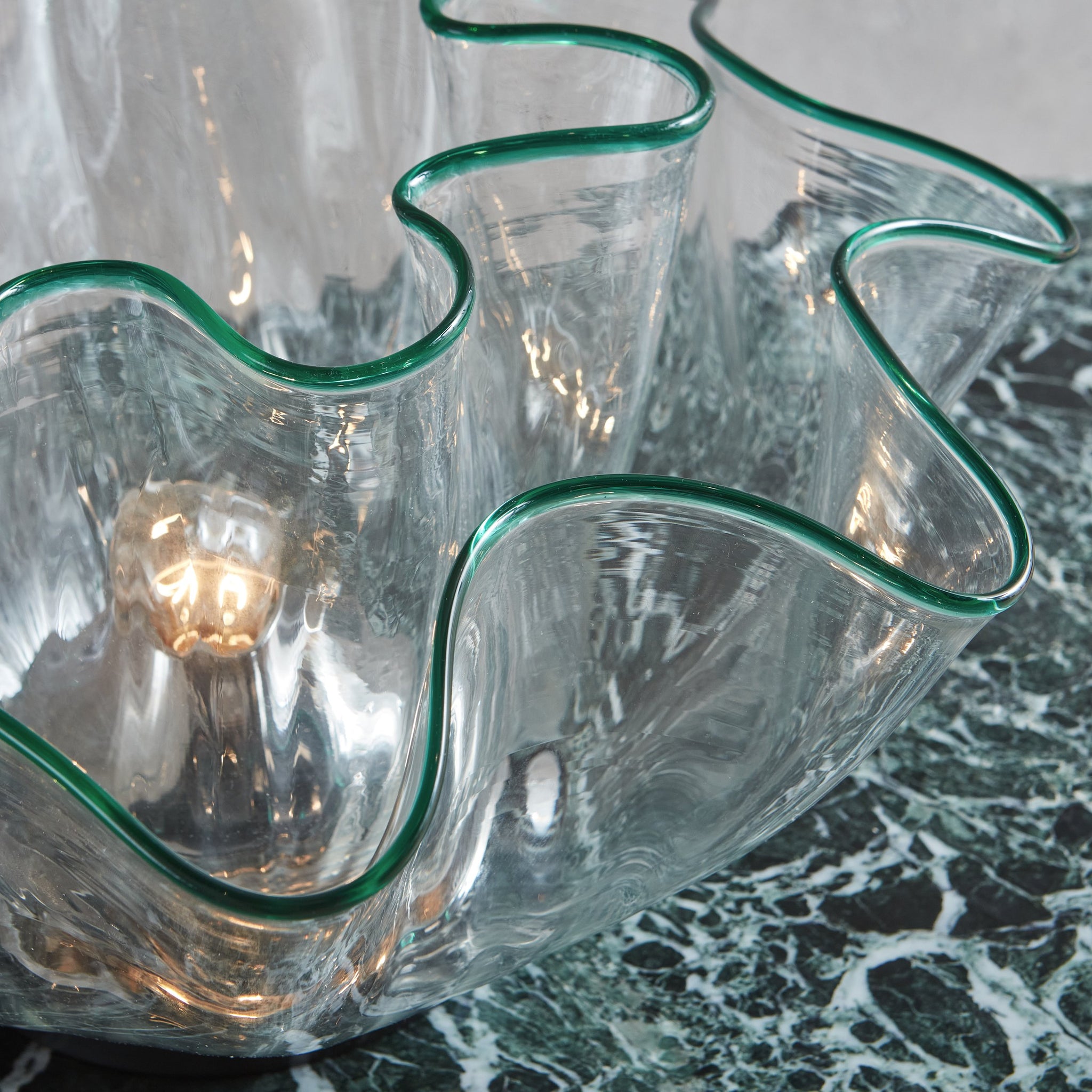 Murano Glass Galea Lamps by Adalberto Dal Lago for Vistosi, Italy 1968