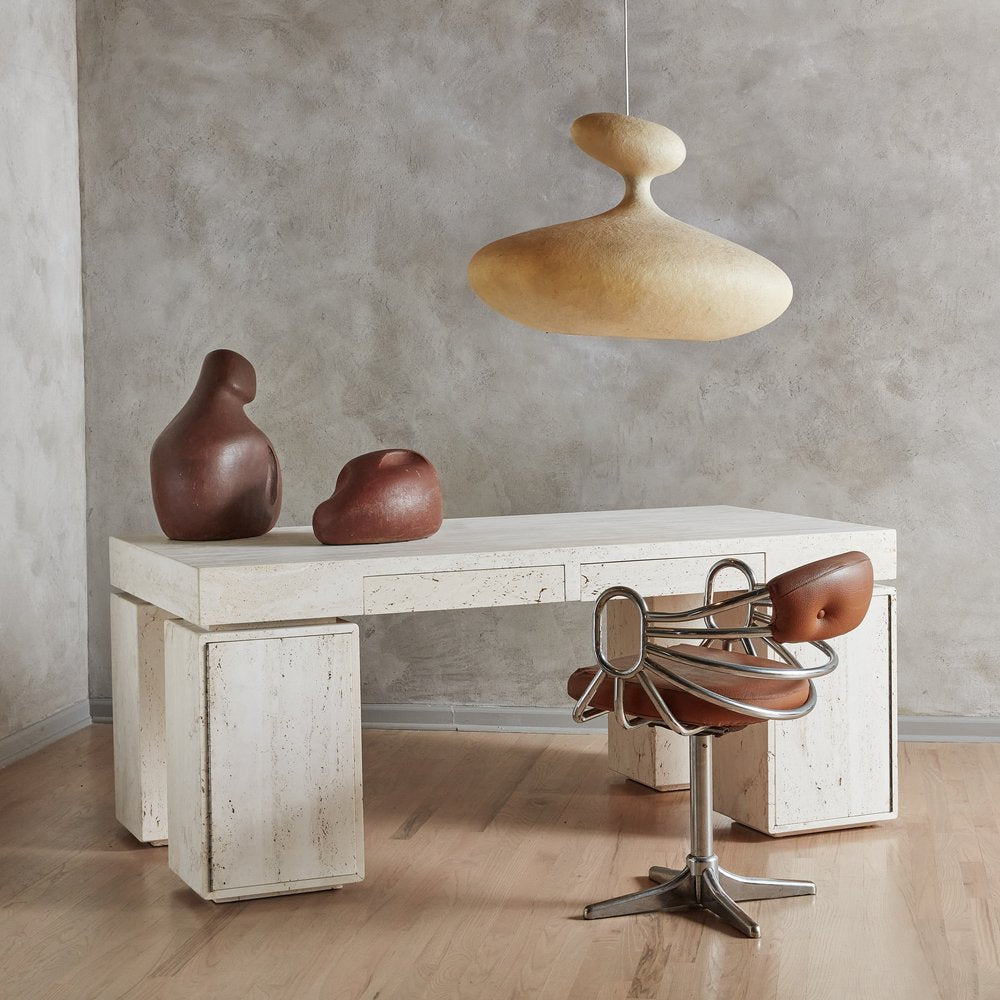 Organic Vintage Pendant Light by Berchicci for Kundalini, Italy 1970's