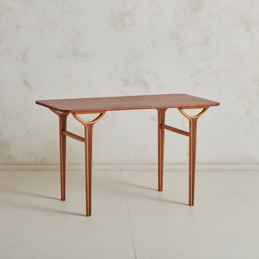 6900 AX' Two-Toned Wood Coffee Table by Peter Hvidt & Orla Mølgaard Ni