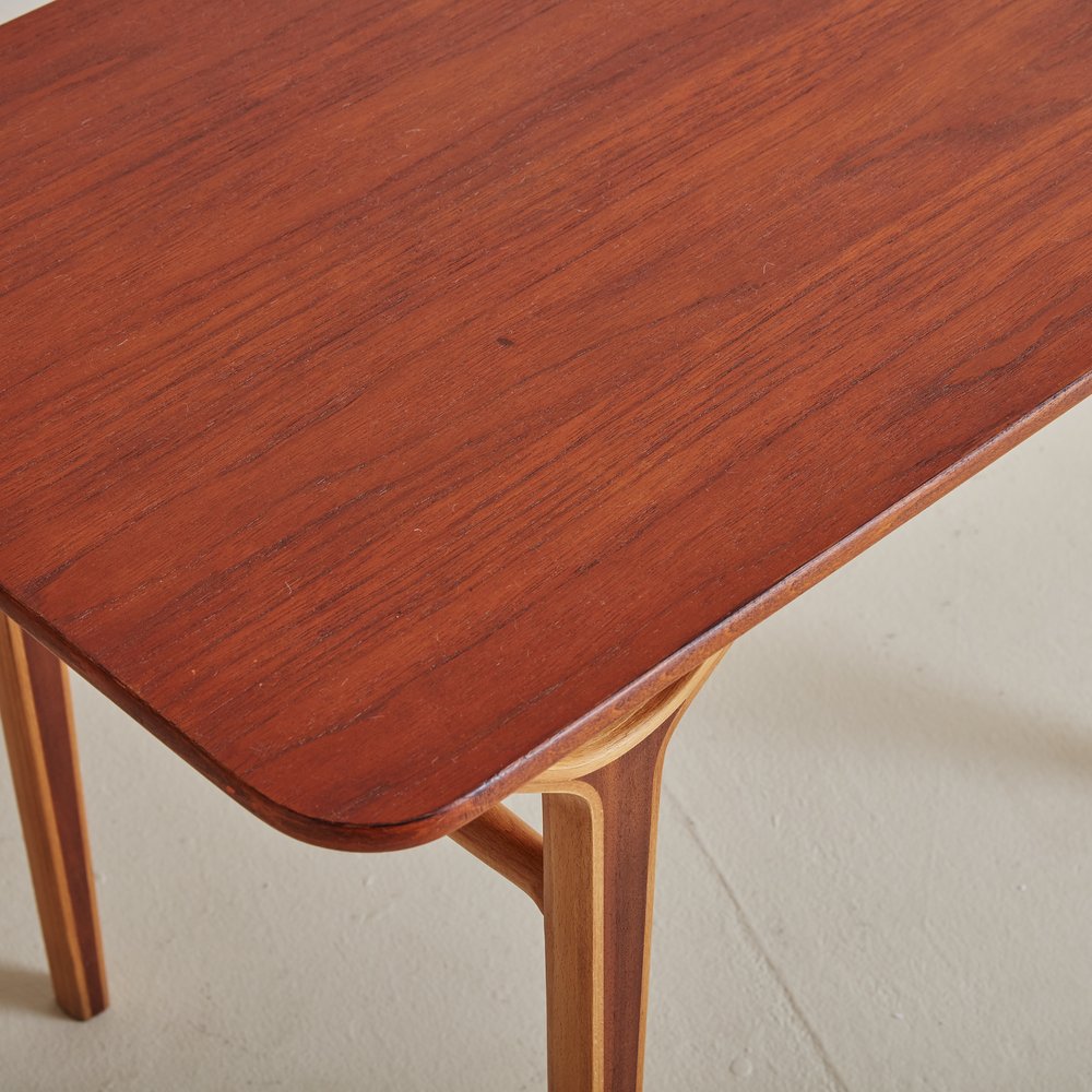 6900 AX' Two-Toned Wood Coffee Table by Peter Hvidt & Orla Mølgaard Ni