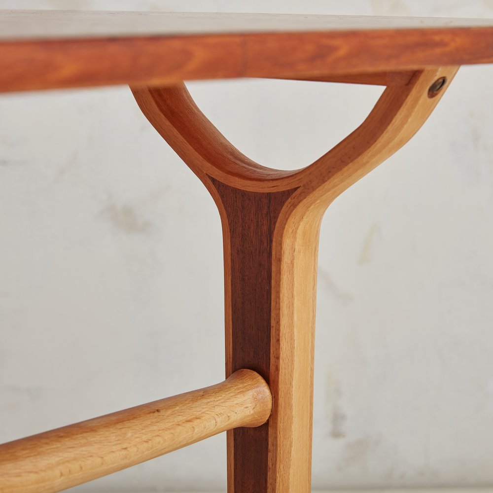 6900 AX' Two-Toned Wood Coffee Table by Peter Hvidt & Orla Mølgaard Ni