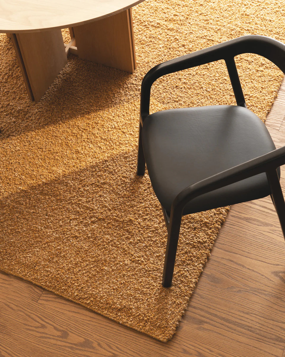 Boucle Rug in Gold by Mark Krebs