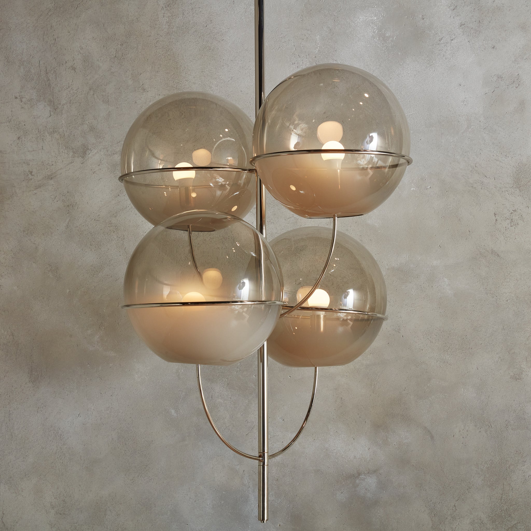 Vico Magistretti Lyndon Chandelier for Oluce | South Loop Loft