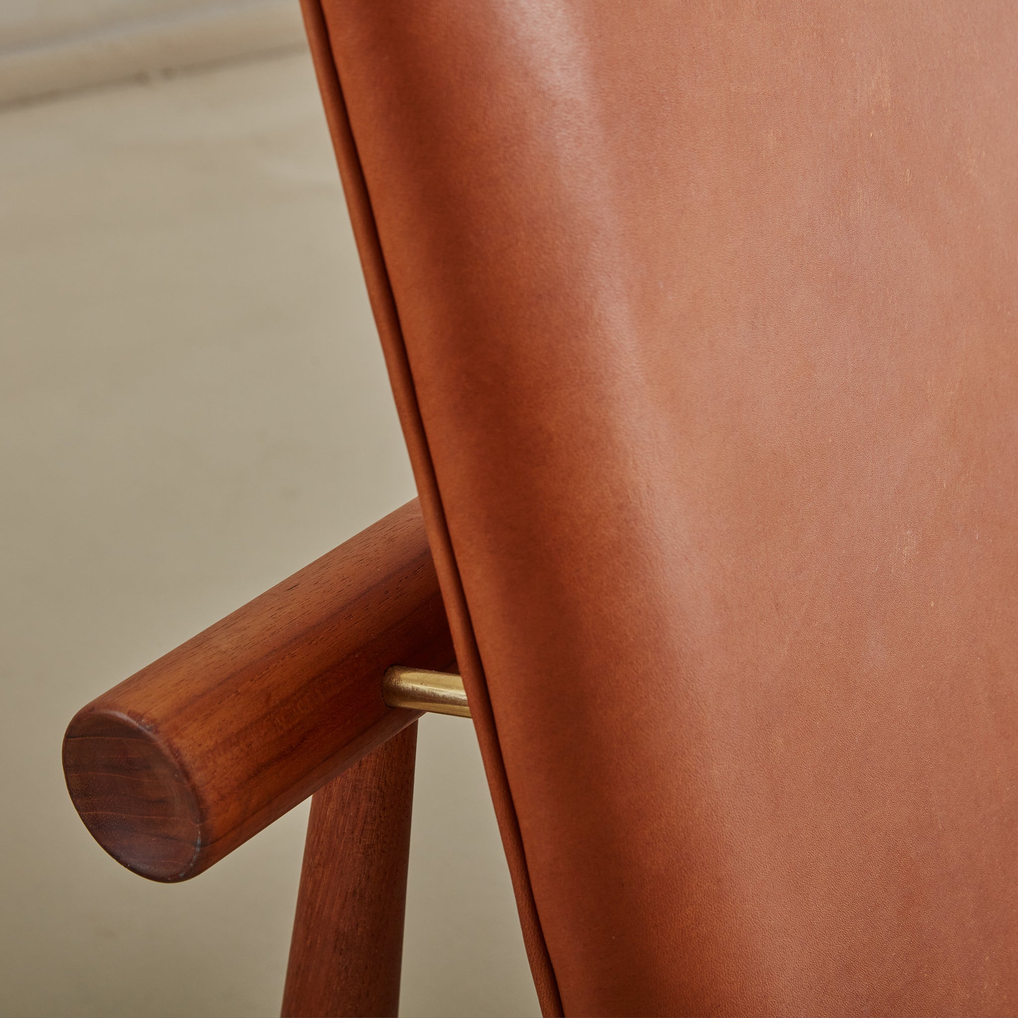 Finn Juhl Japan Leather Sofa for France & Søn | South Loop Loft