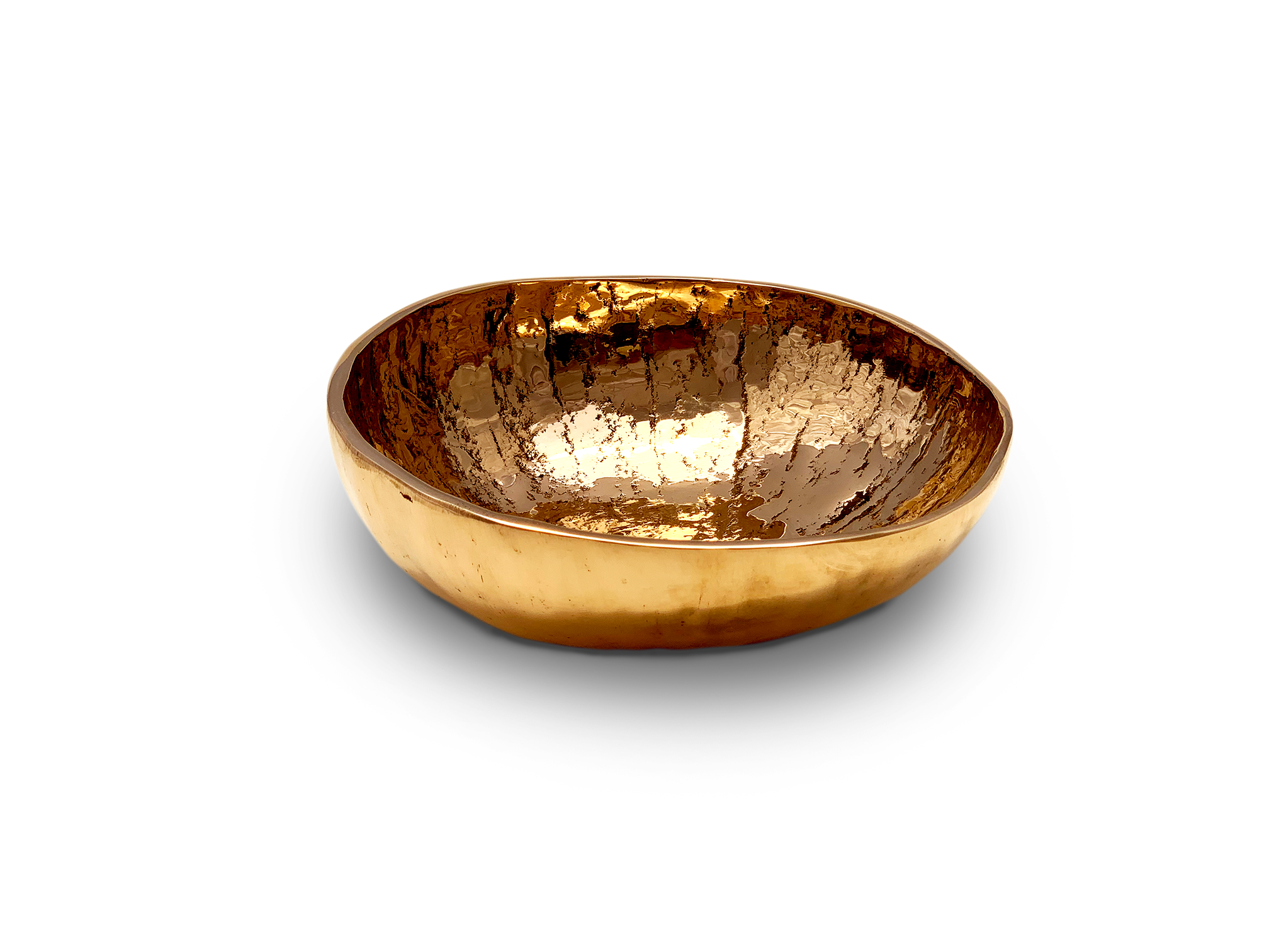 Bronze 'D Cup' Gourd Bowl by Nancy Pearce