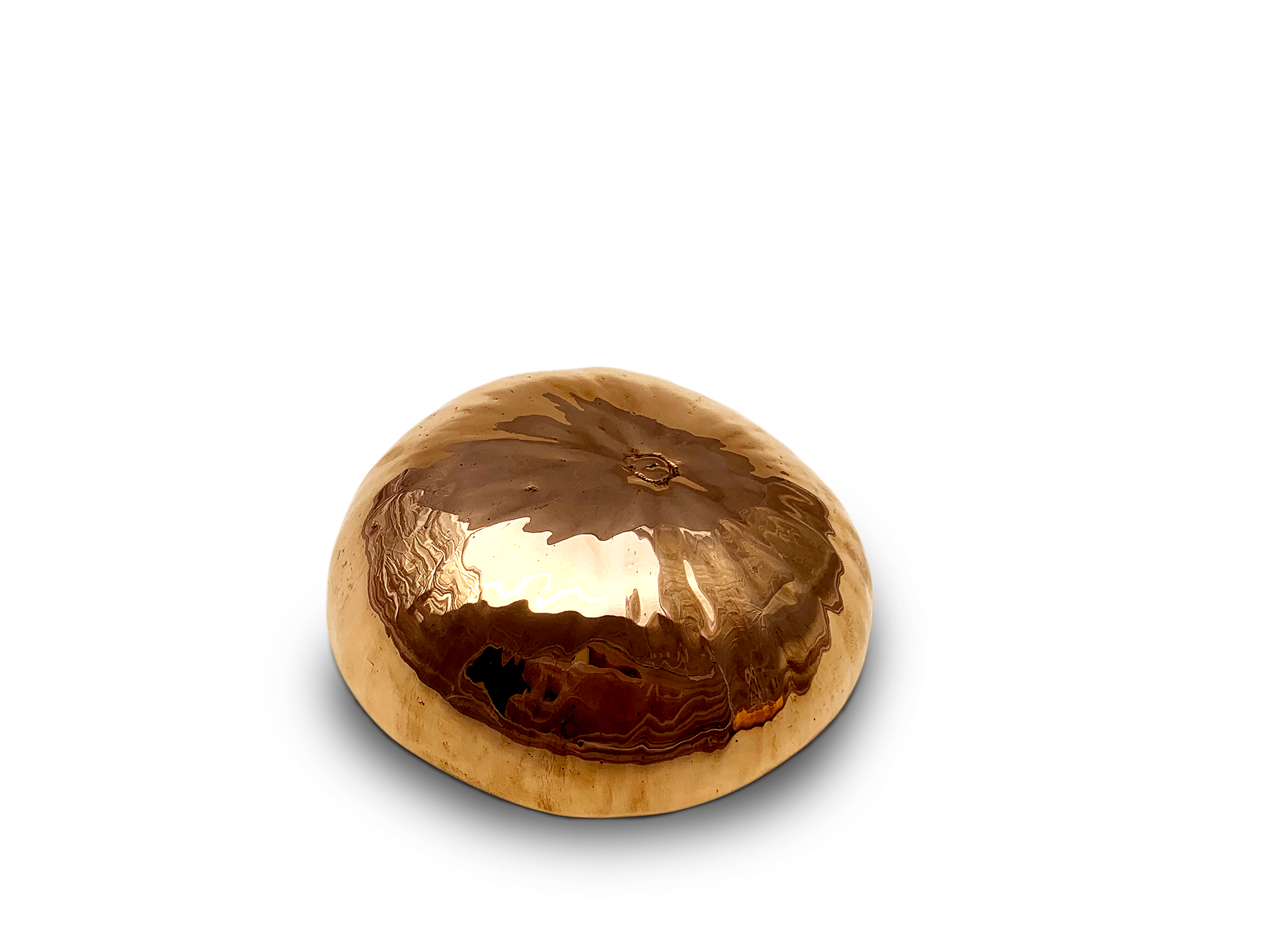 Bronze 'D Cup' Gourd Bowl by Nancy Pearce