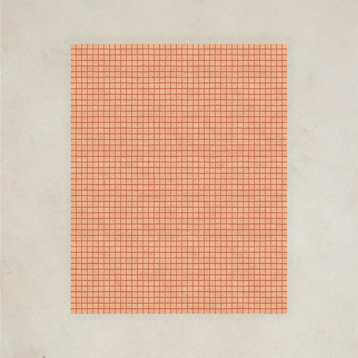 Puff Rug in Peach by Patty Studios