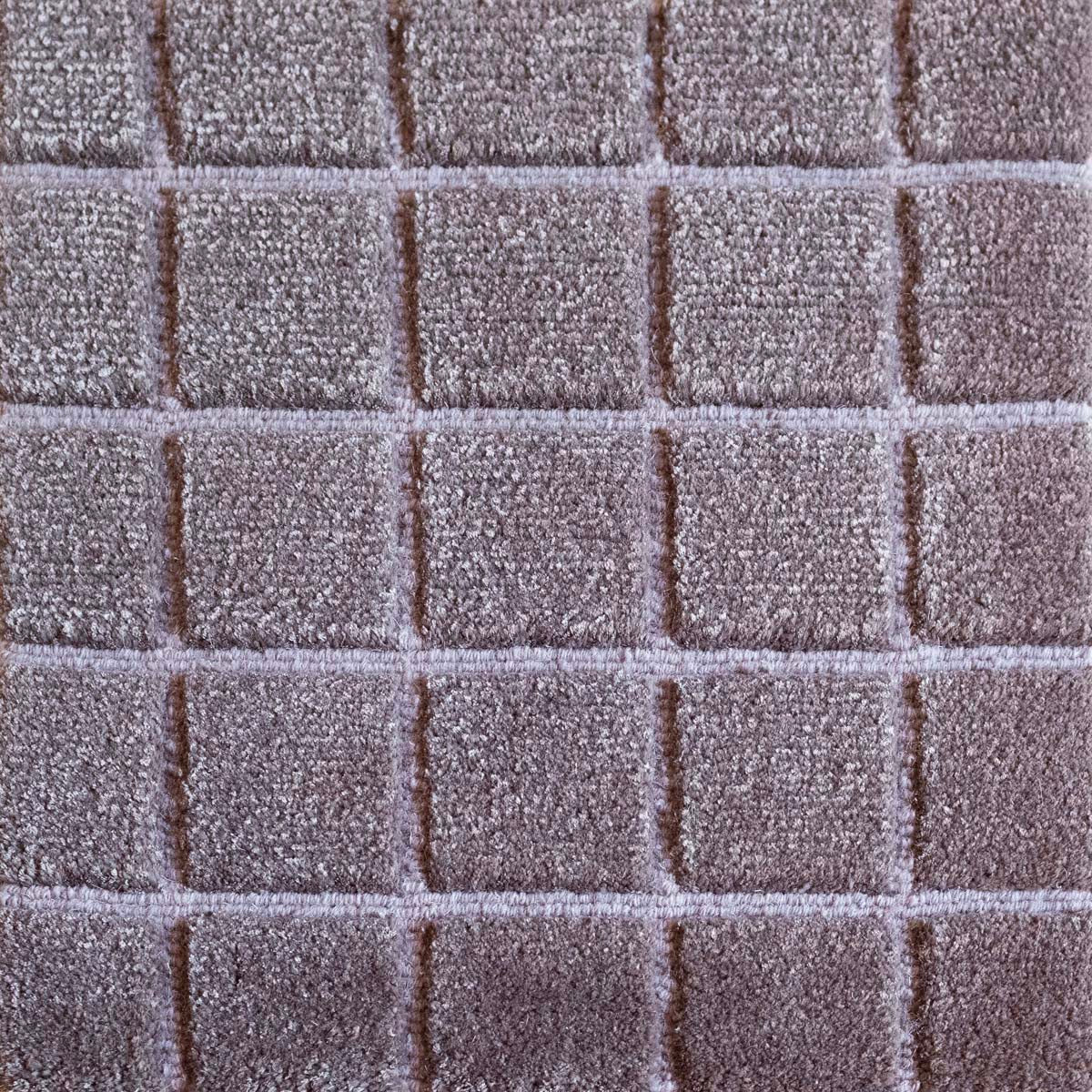Puff Ball Rug Puff Rug in Lilac by Patty Studios