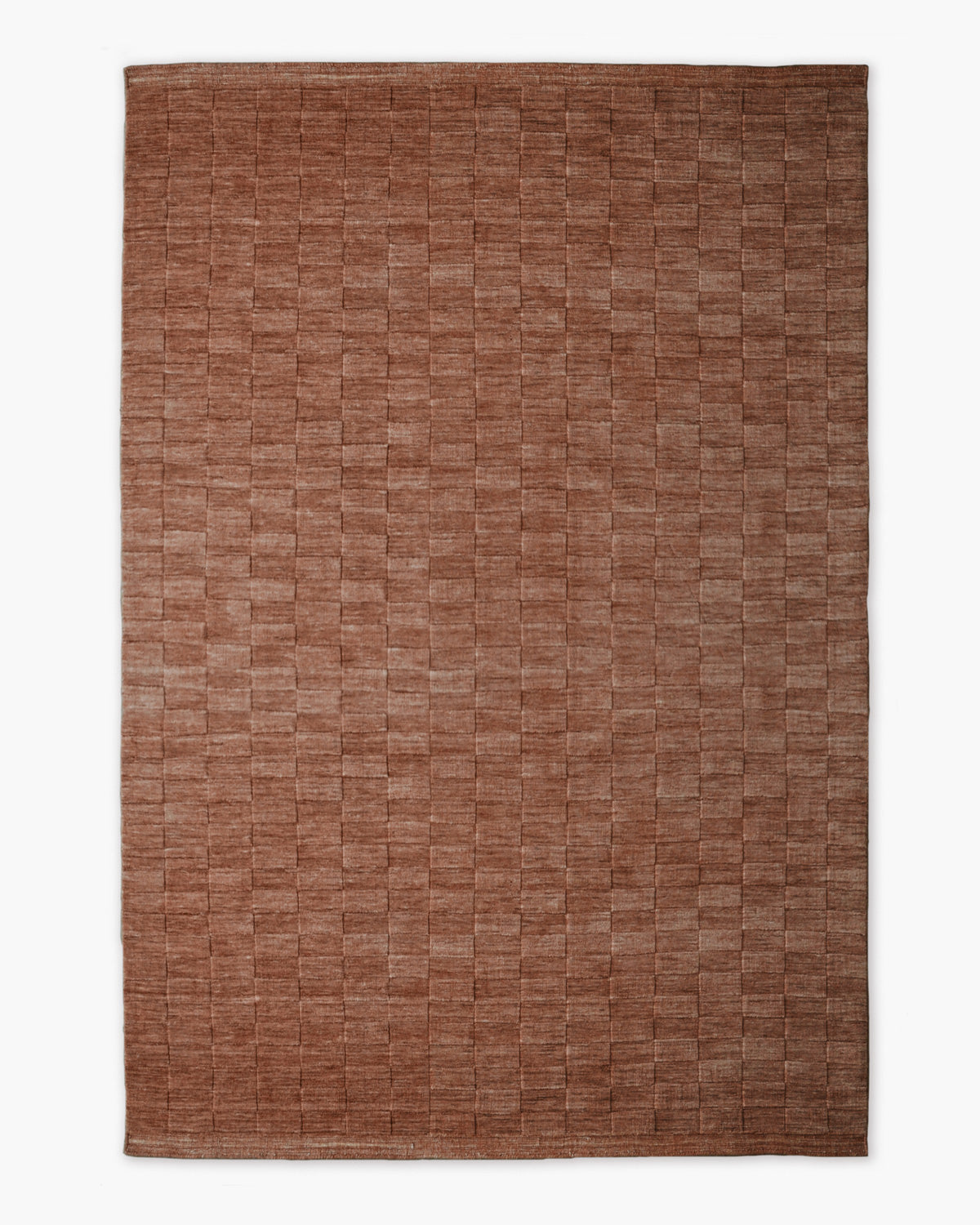 Tile Rug in Sumac by Mark Krebs