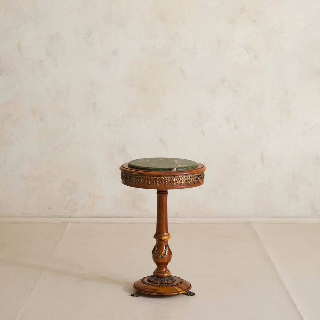 【ki-yo】ゴールドドリップ テーブル Lloyd’s Antiques French Napoleon III Marble Guéridon Table | South Loop Loft