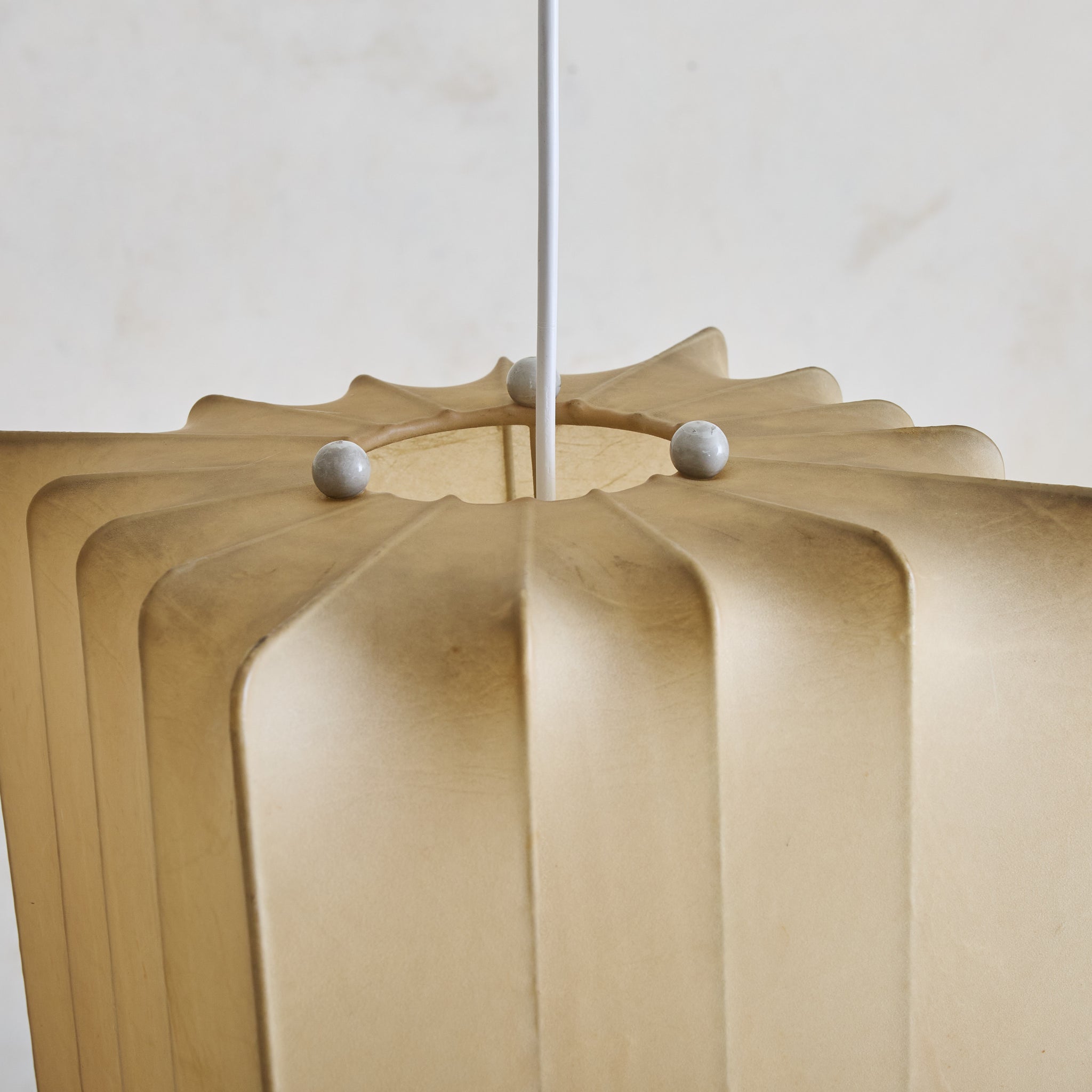 Italian Rectangular Cocoon Pendant Attributed to Achille & Pier Giacom