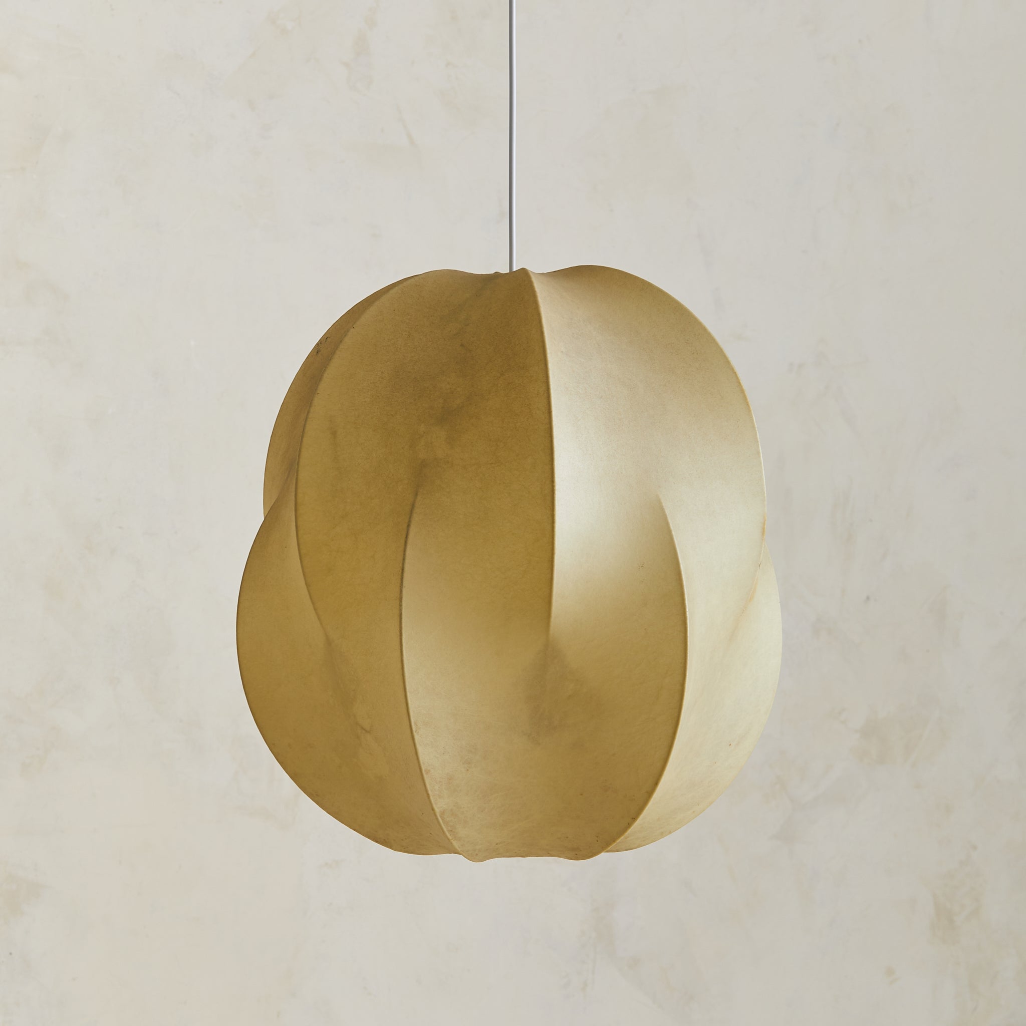 Italian Large Cocoon Pendant Attributed to Achille & Pier Giacomo Cast