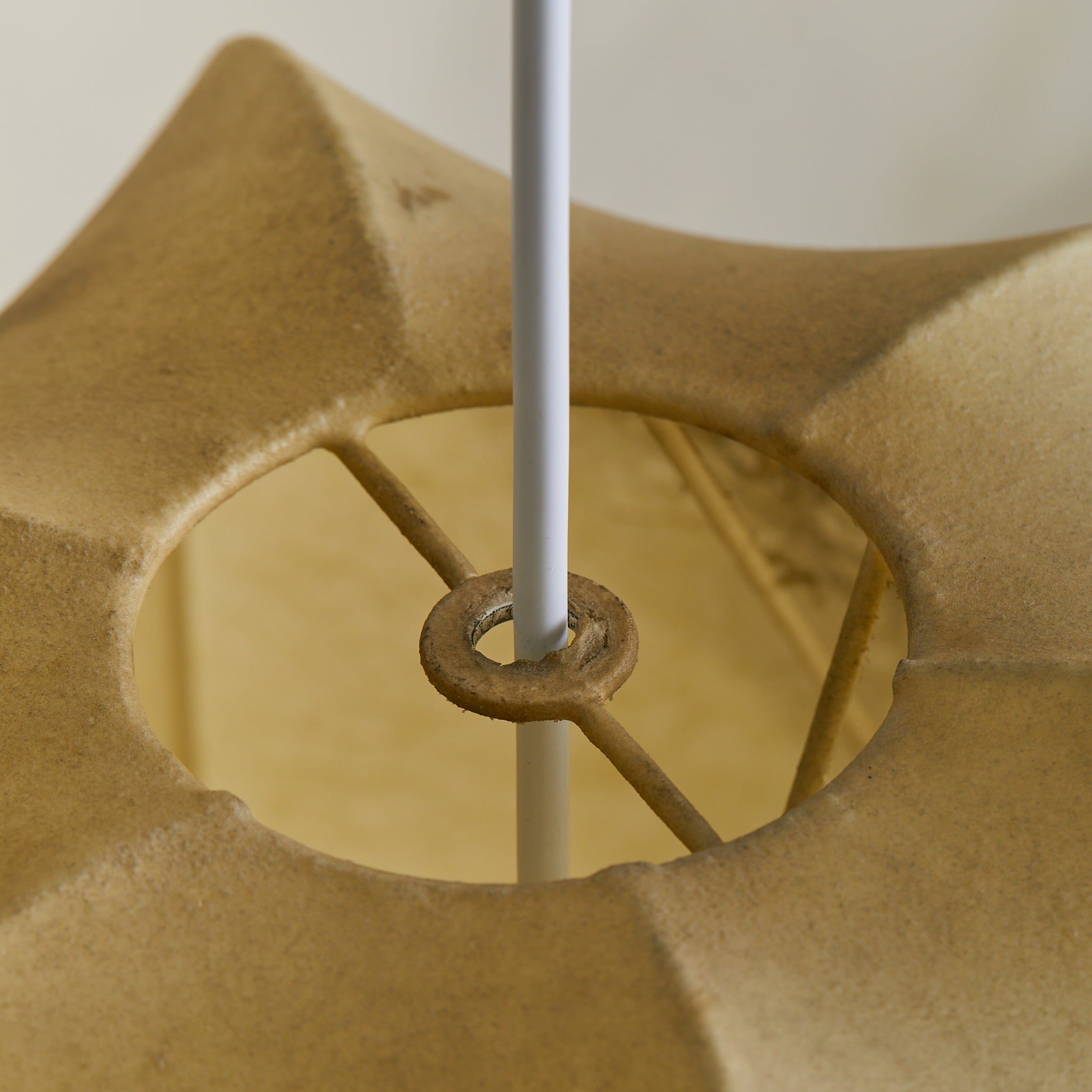 Italian Large Cocoon Pendant Attributed to Achille & Pier Giacomo Cast