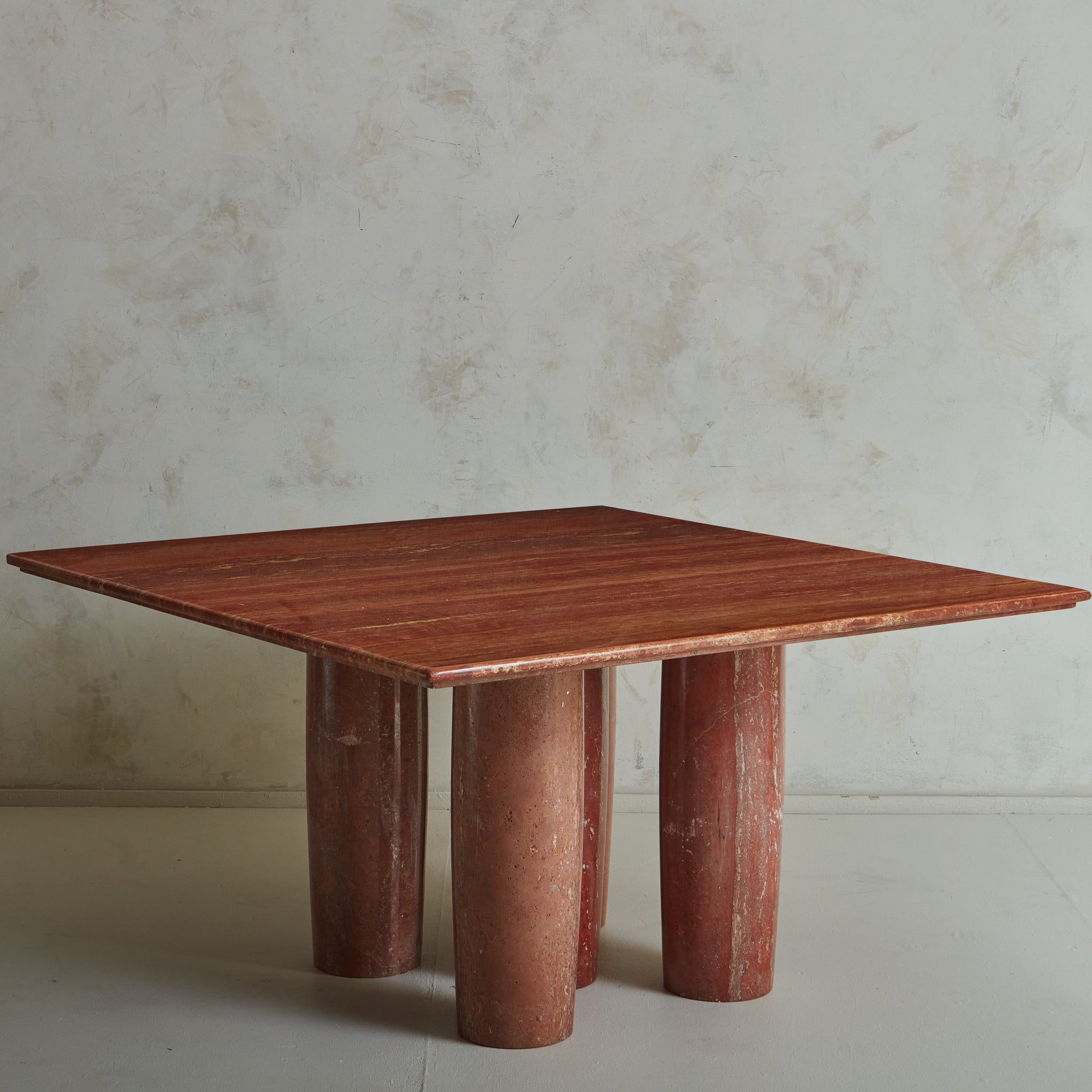 Il Colonnato Travertine Dining Table by Mario Bellini - South Loop
