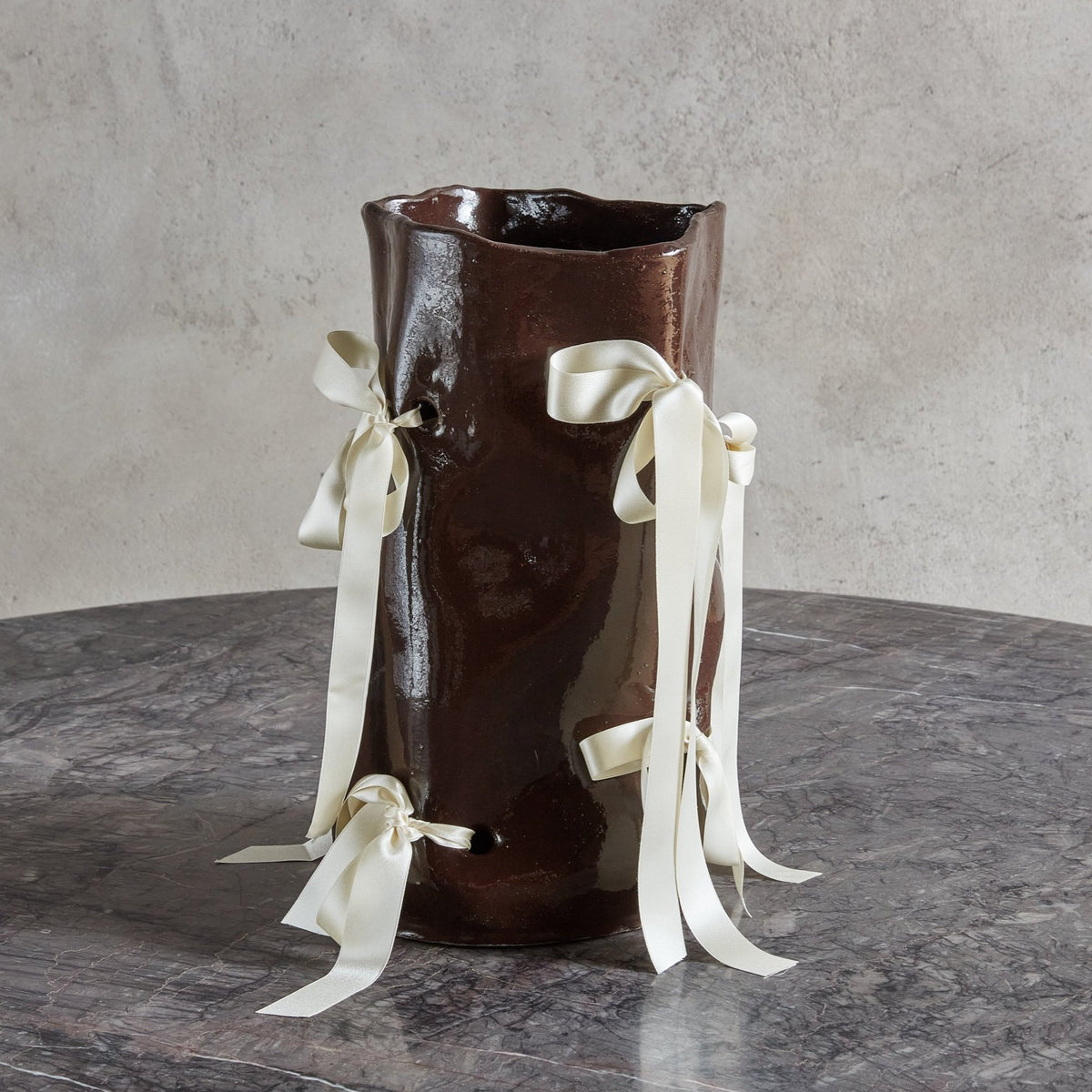 Bow Vase by Paige Schlosser